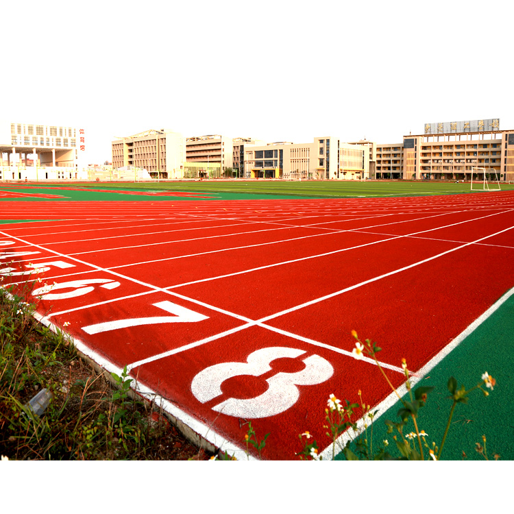 宁夏全塑型塑胶跑道材料的优势特点！【德朝体育】