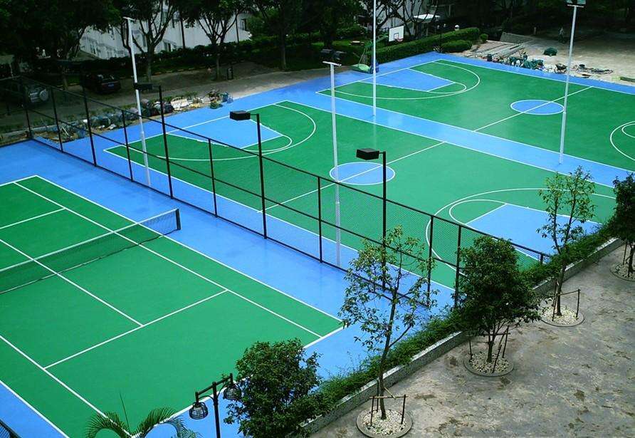 学校篮球场用什么球场材料