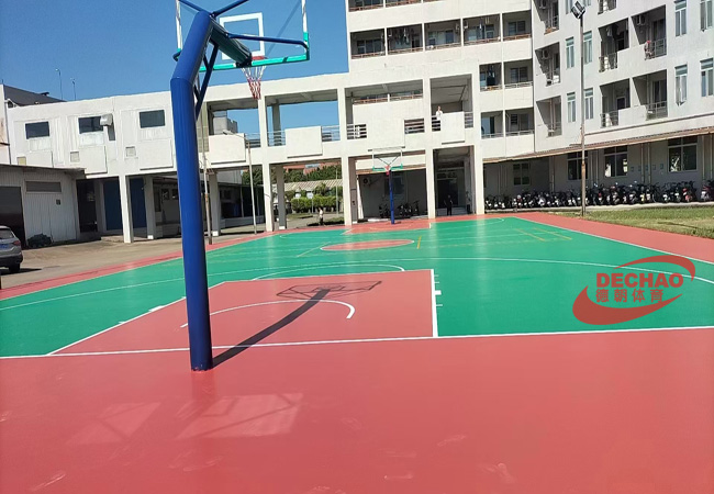 江苏硅PU篮球场