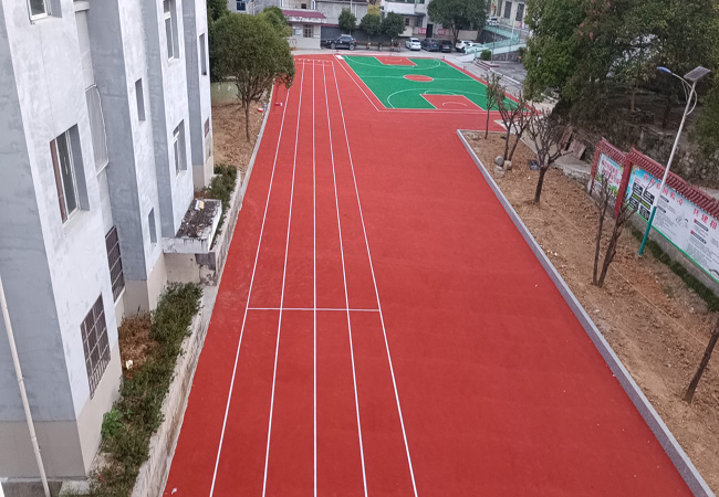 彩色EPDM塑胶跑道