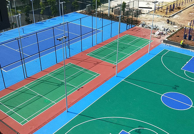 带你走近瑞克斯丙烯酸球场工业涂料检查生产流程