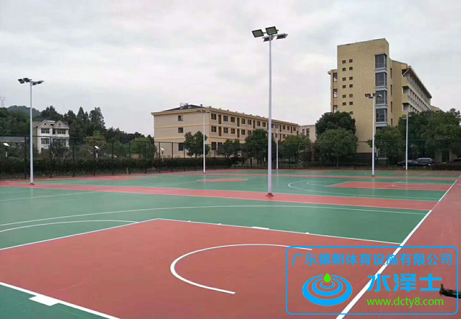 硅PU球场材料