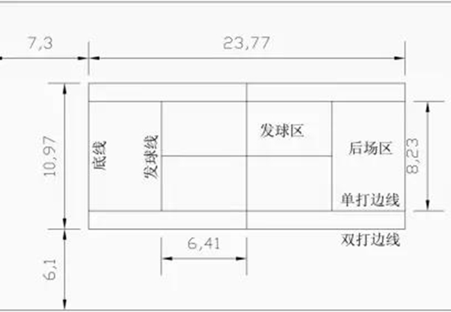 硅pu网球场