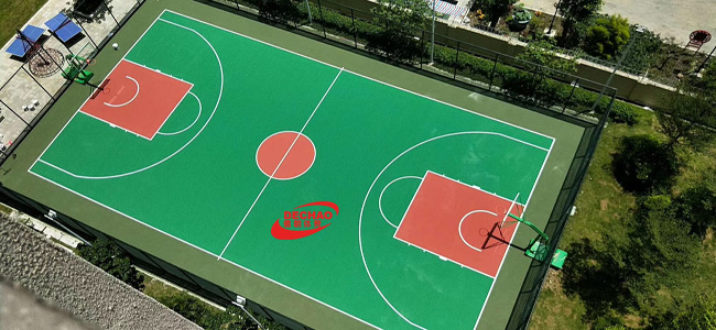 北京硅PU篮球场
