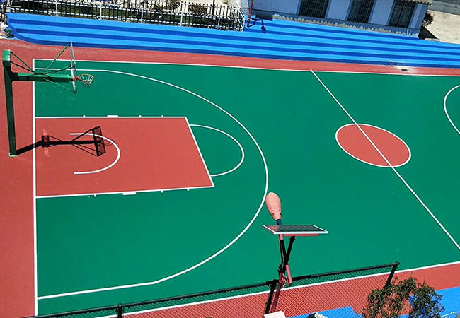甘肃硅PU球场