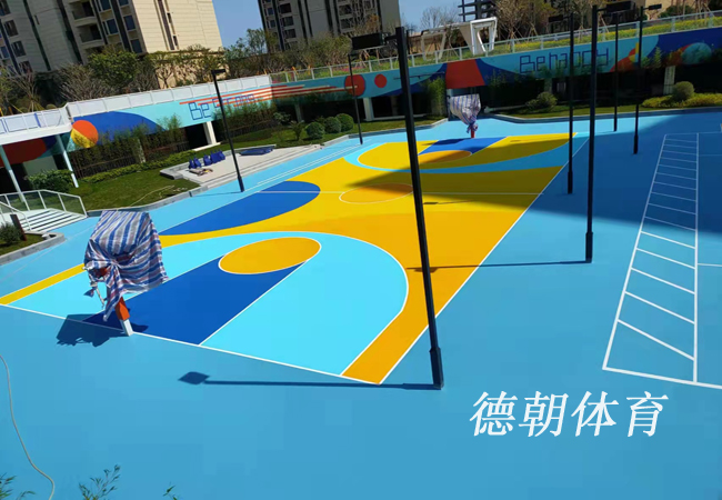 上海丙烯酸篮球场材料