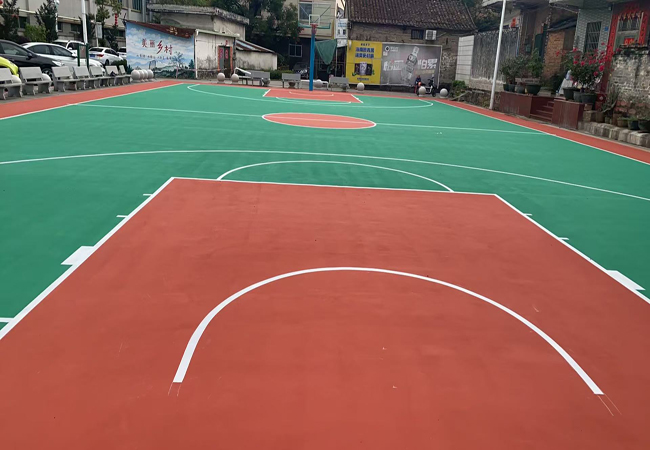 丙烯酸篮球场