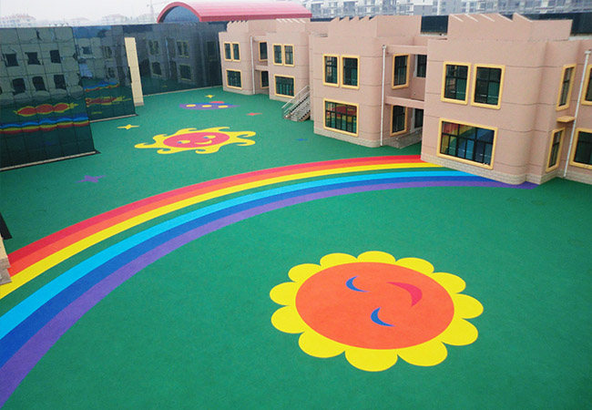 幼儿园EPDM塑胶跑道 ，让孩子健康快乐的成长！