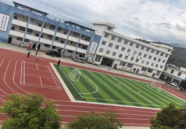 学校透气型塑胶跑道