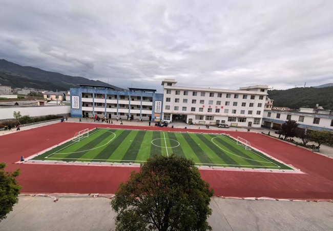 学校透气型塑胶跑道