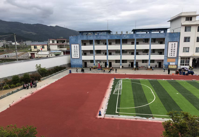 学校透气型塑胶跑道