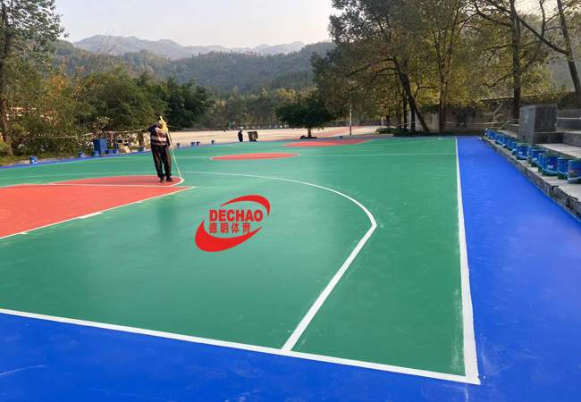 福建硅pu篮球场