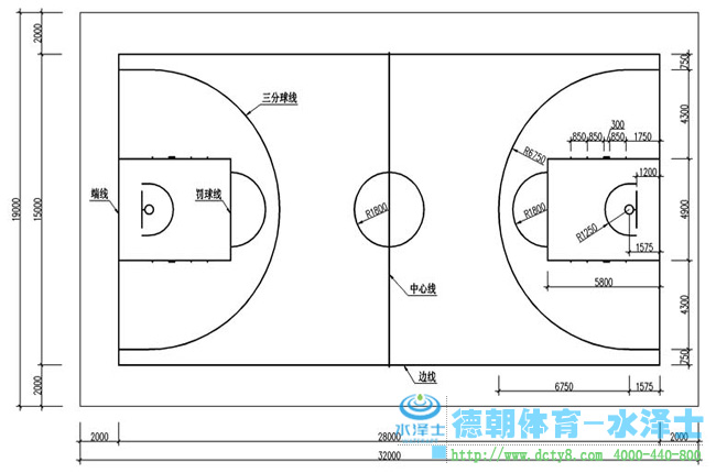 塑胶篮球场尺寸到底有多大？