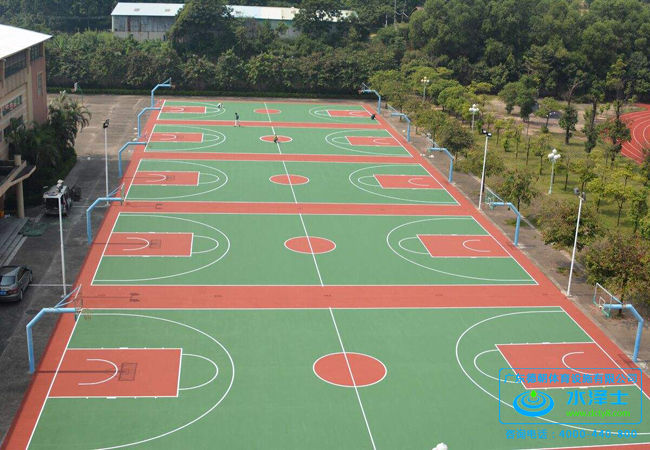 硅PU球场材料