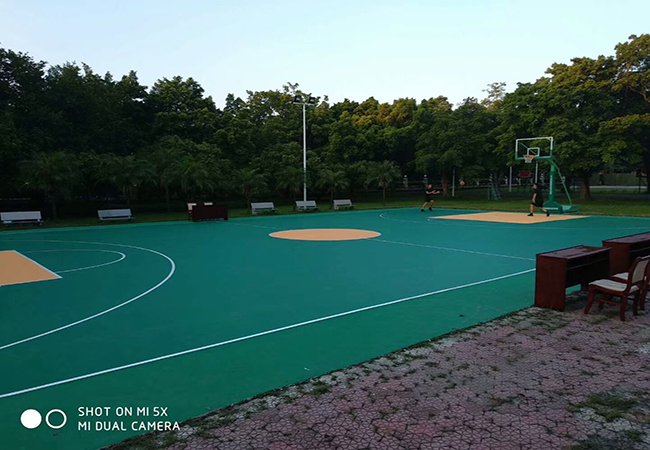 史上最全的8种丙烯酸篮球场材料配色方案就在这里！
