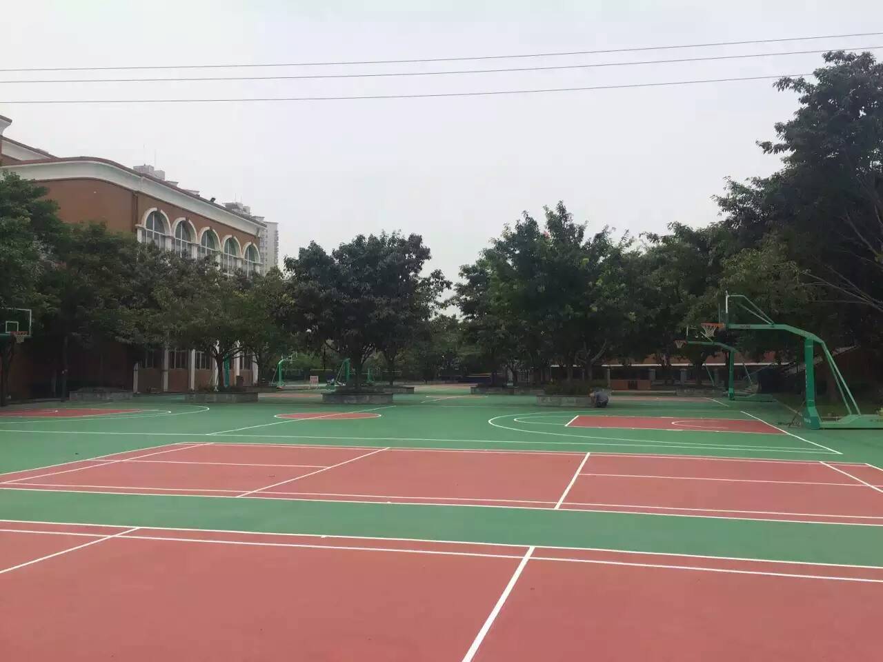 硅PU球场材料