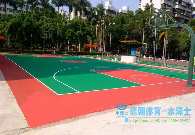 WPPU球场材料比硅PU球场材料施工更简单且环保！
