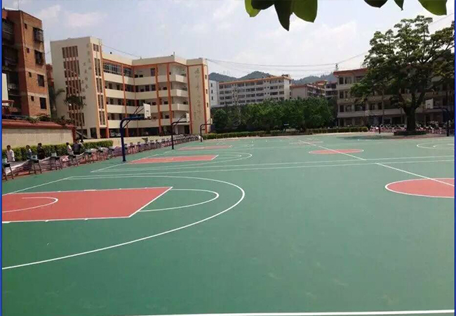 硅PU塑胶球场对于沥青混凝土基础的要求有哪些?